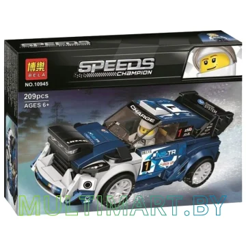 Конструктор Bela Speeds Champion 10945 Форд Фиеста M-Sport WRC (209 деталей)